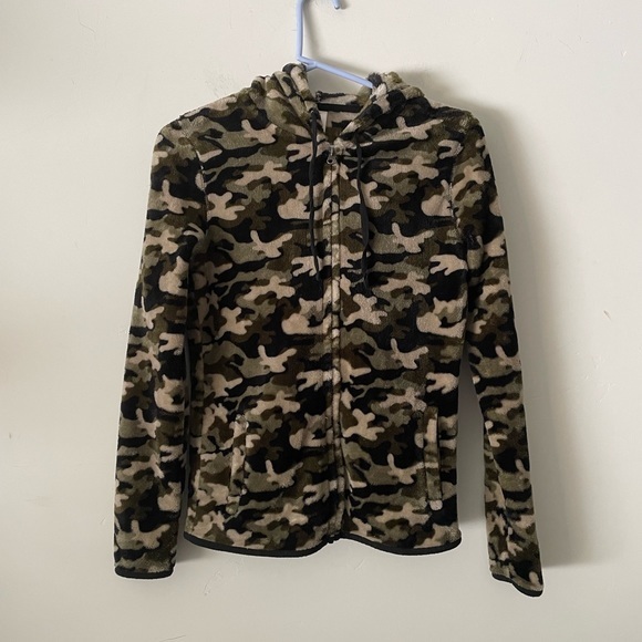 No Boundaries Women Zip Up Hoodie Size S (3-5) - Picture 1 of 3